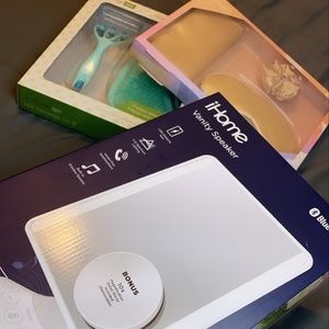 I home led mirror , played music . spa care +